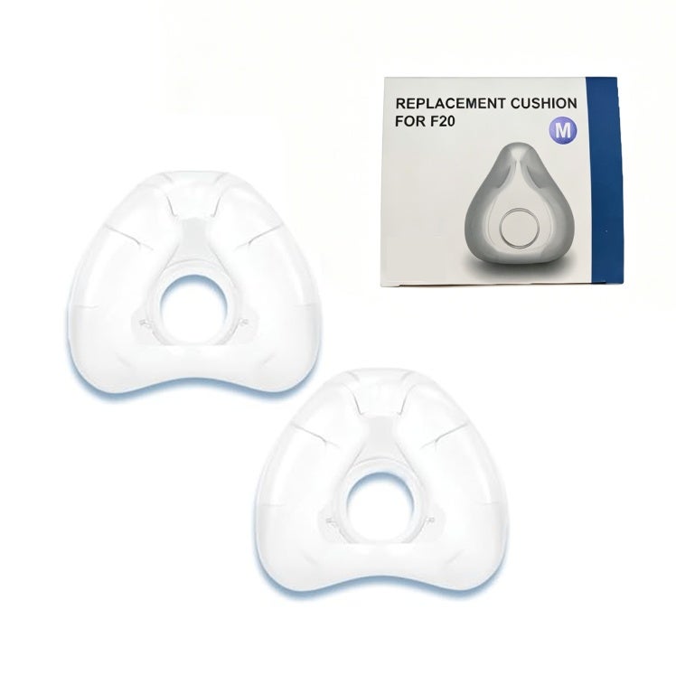 مناسب لتركيب مع AirFit N20 - واقي أنف سيليكون بديل متوسط - إكسسوارات خاصة لقناع جهاز التنفس الاصطناعي - 2 قطعة شفافة - Image 1