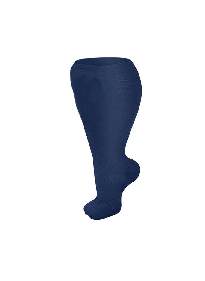 Bluejw - Youlijian  Special For Increasing Fat Socks Fat Socks For Men And Women Solid Color Pressure Sequential Socks Socks - Image 1