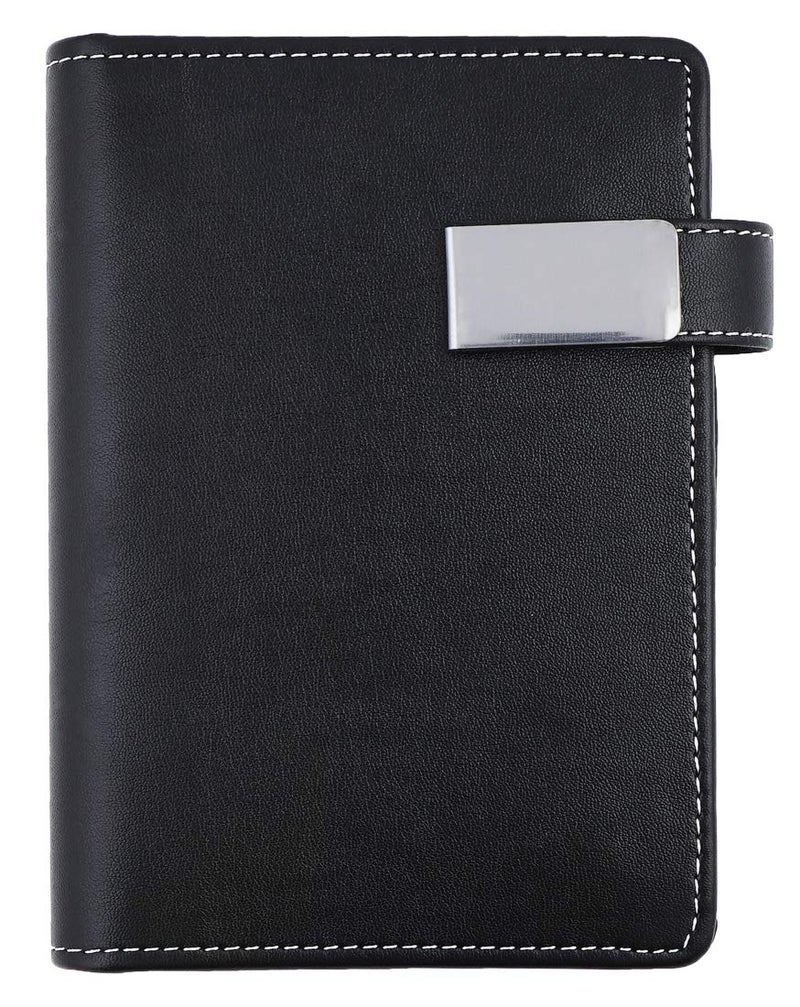 COI Black Faux Leather Yearly budget Undated Planner Suitable For Gifting Meeting Corporate Diary Perfect For Board Meeting For Man And Woman - Image 5