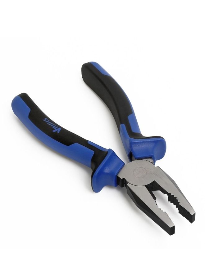 VTOOLS 7 Inch Combination Pliers with Black Polished Finish