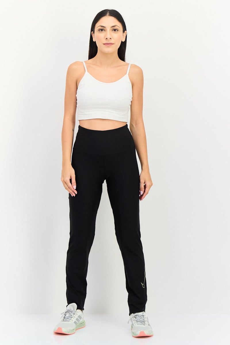 Nike Women Brand Logo Leggings, Black - Image 4