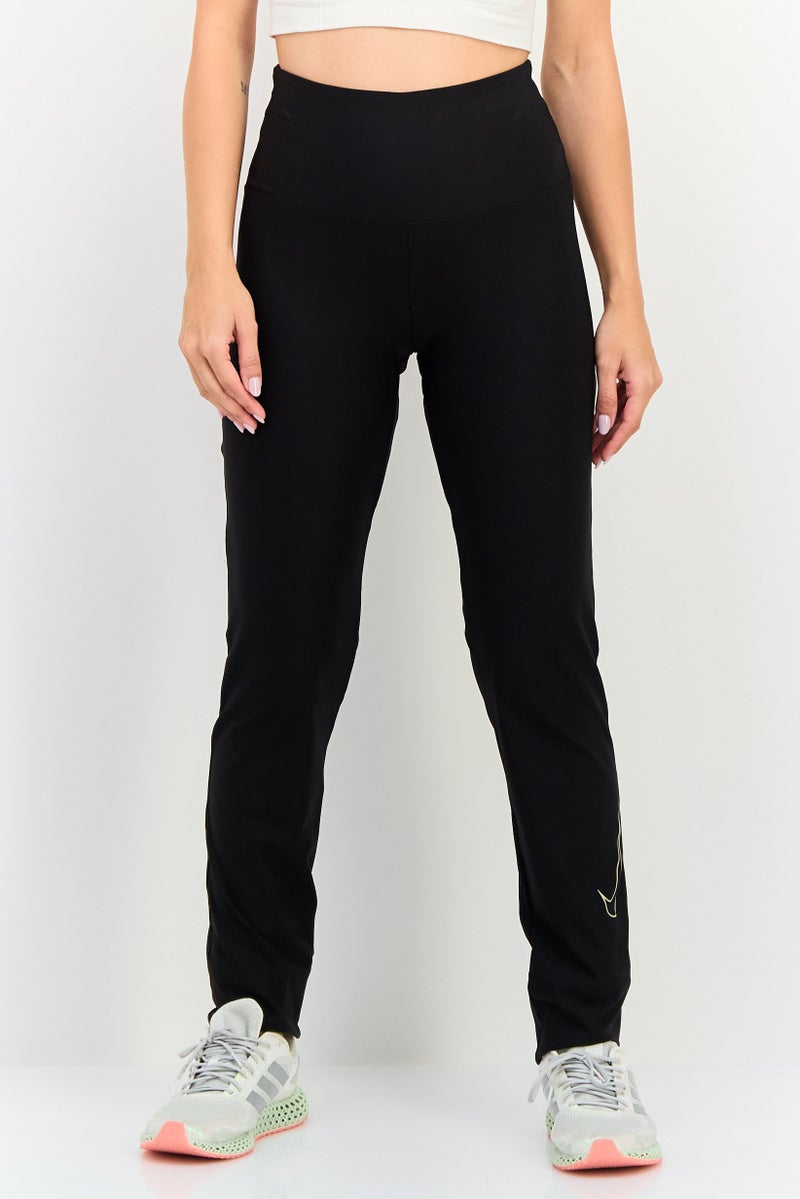 Nike Women Brand Logo Leggings, Black - Image 1