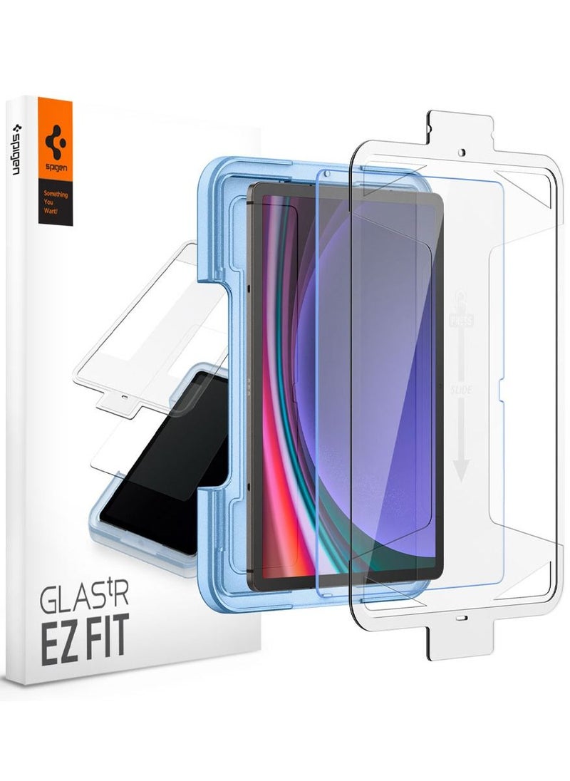 Spigen Glastr Ez Fit Samsung Galaxy Tab S9 PLUS Screen Protector (12.4 inch) Premium Tempered Glass With Auto Align Technology - [Case Friendly]  - Image 1
