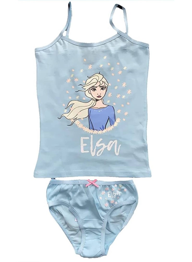 ديزني فروزن طقم ملابس داخلية للبنات من ديزني فروزن - قطعتين - Image 1