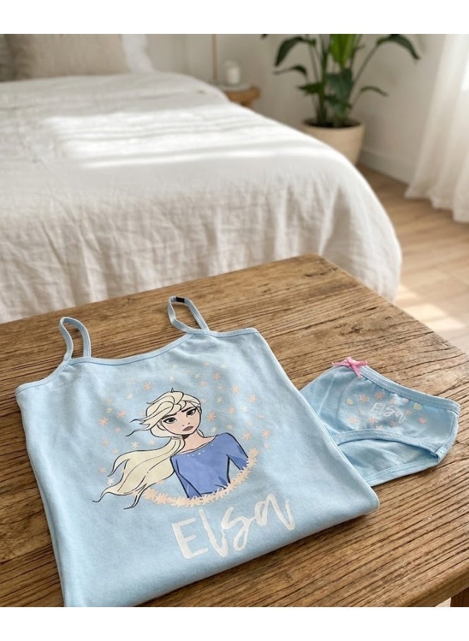 ديزني فروزن طقم ملابس داخلية للبنات من ديزني فروزن - قطعتين - Image 3