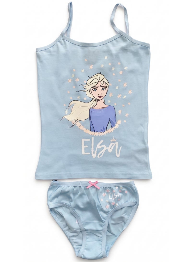 Disney Frozen Girls  Underwear Set -2 Pieces100%cotton - Image 1