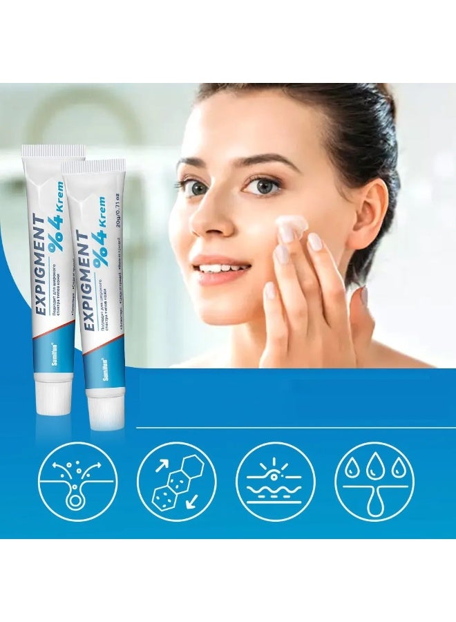 Sumifun Expigment 4% Whitening Cream – For Pigmentation, Acne Scars & Uneven Skin Tone - Image 5