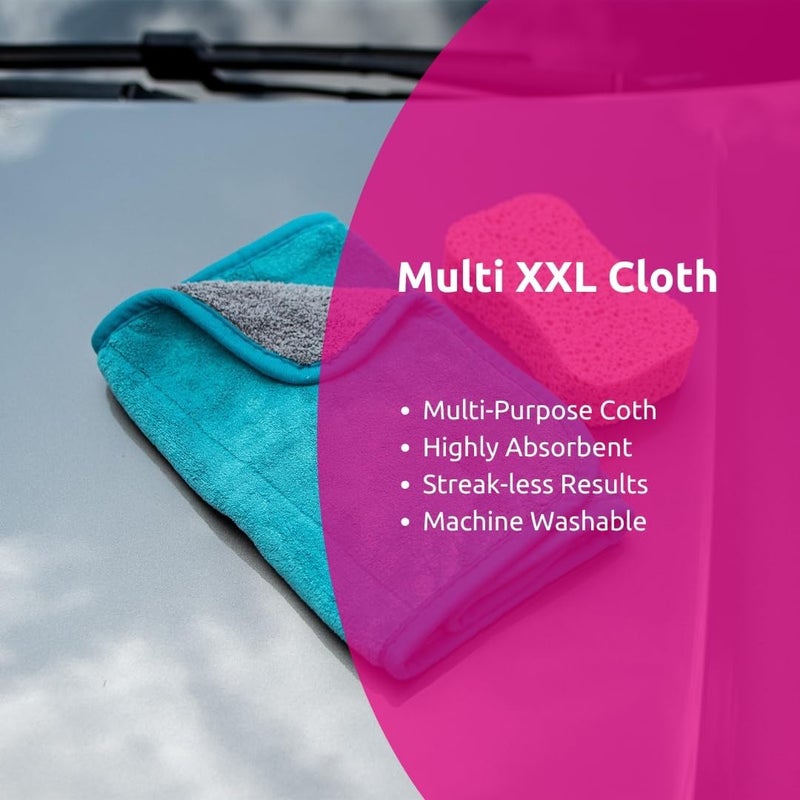 Sorbo Extra Large Microfibre Cleaning Cloth - Ultra Soft & Streak-Free, 30x65cm - Image 2