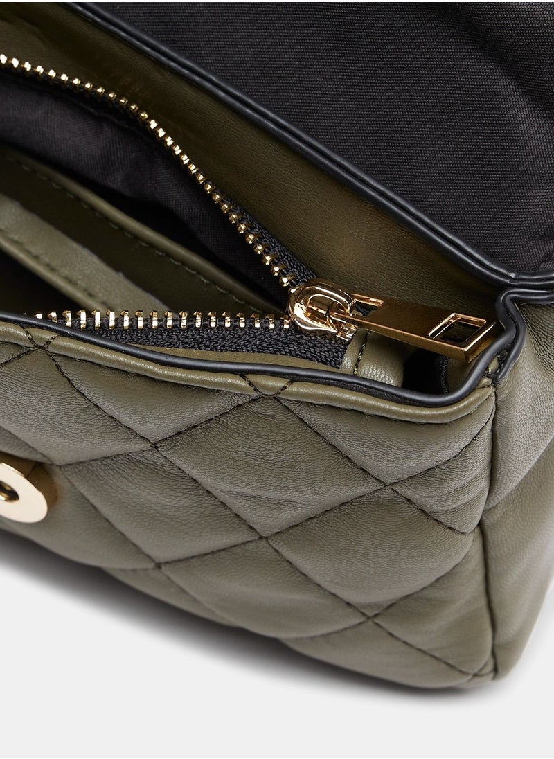 ONLY - Quilted Crossbody Bag - Image 1