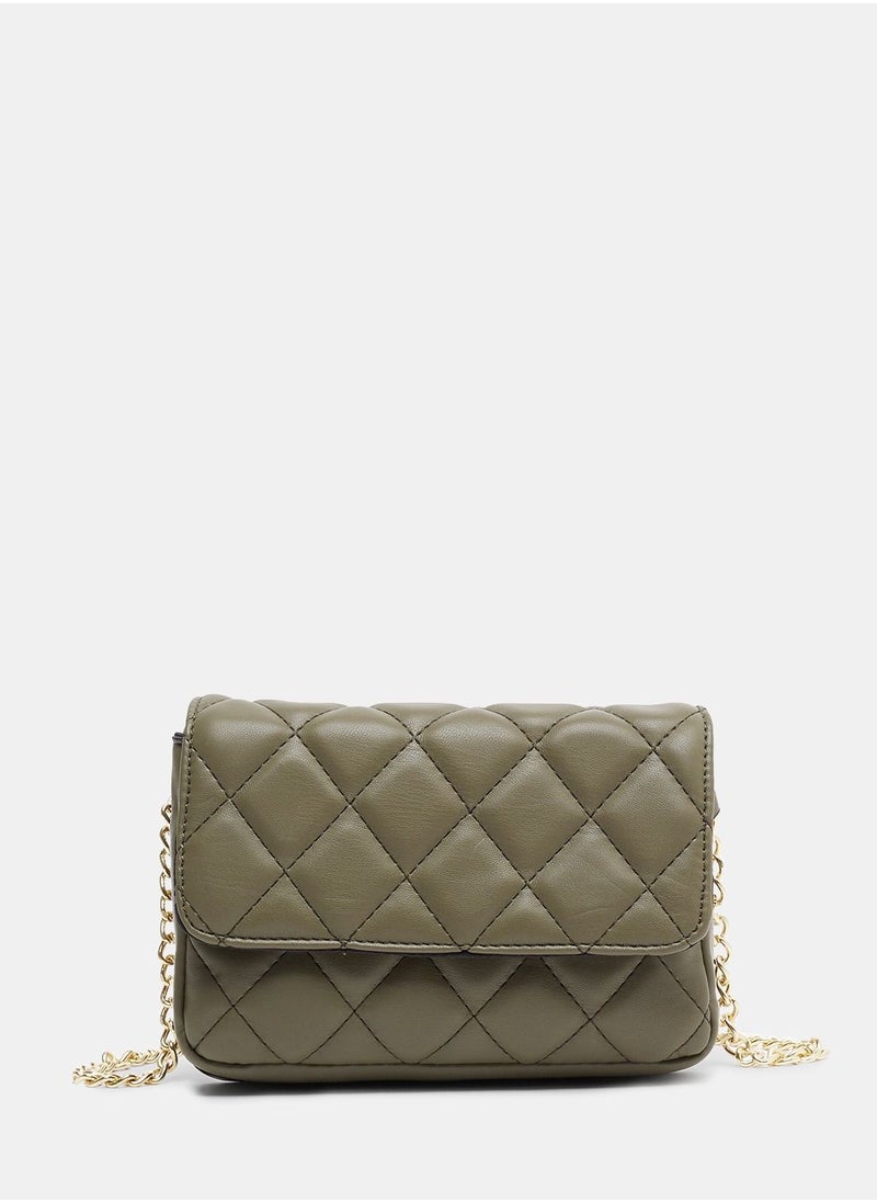 ONLY - Quilted Crossbody Bag - Image 1