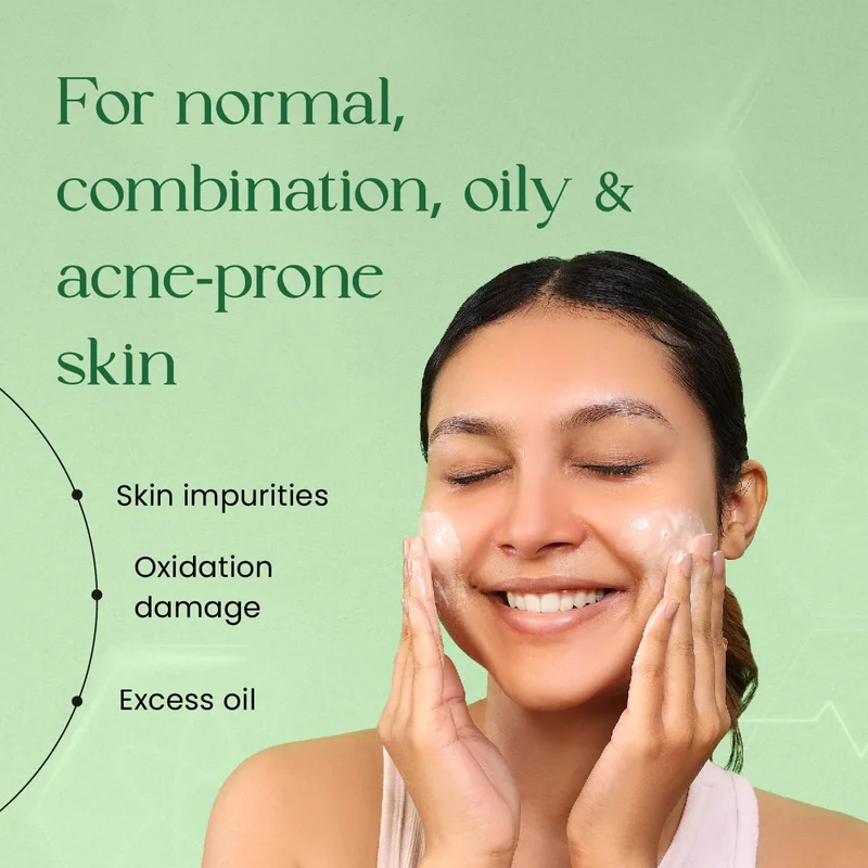Skininspired  SkinInspired Creme Facewash | Face Wash for Deep Cleansing | Advanced Skin Brightening Face Cleanser | For Normal, Oily & Combination Skin | Suitable For Men & Women (70 ml)  | Best Price UAE