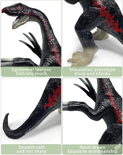 YONGJULE Large Dinosaur Toys 29 Therizinosaurus Soft Dinosaur Toys for Kids 35 Big Inflatable Dino for Boys Girls Toddler Party Favors Birthday Gifts - Image 5