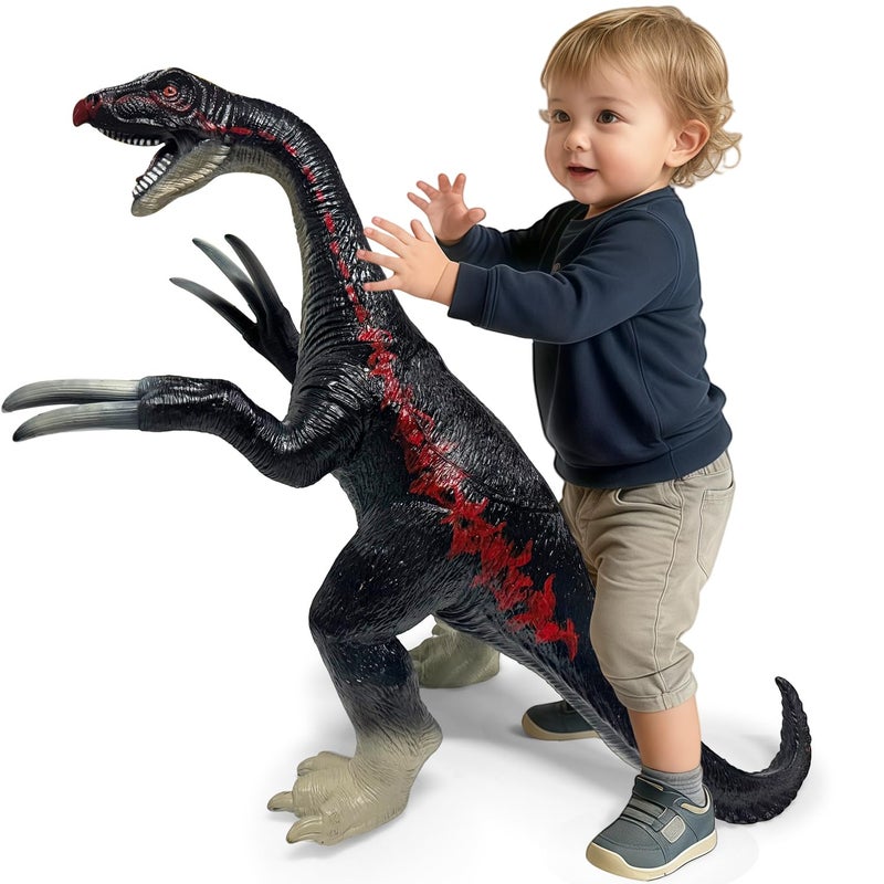 YONGJULE Large Dinosaur Toys 29 Therizinosaurus Soft Dinosaur Toys for Kids 35 Big Inflatable Dino for Boys Girls Toddler Party Favors Birthday Gifts - Image 3