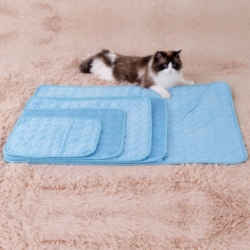 Pet Cushion Cool Sleeping Mat Dogs Cats Cooling Beds Sleeping Mat Heat Dissipation Pad - Image 2