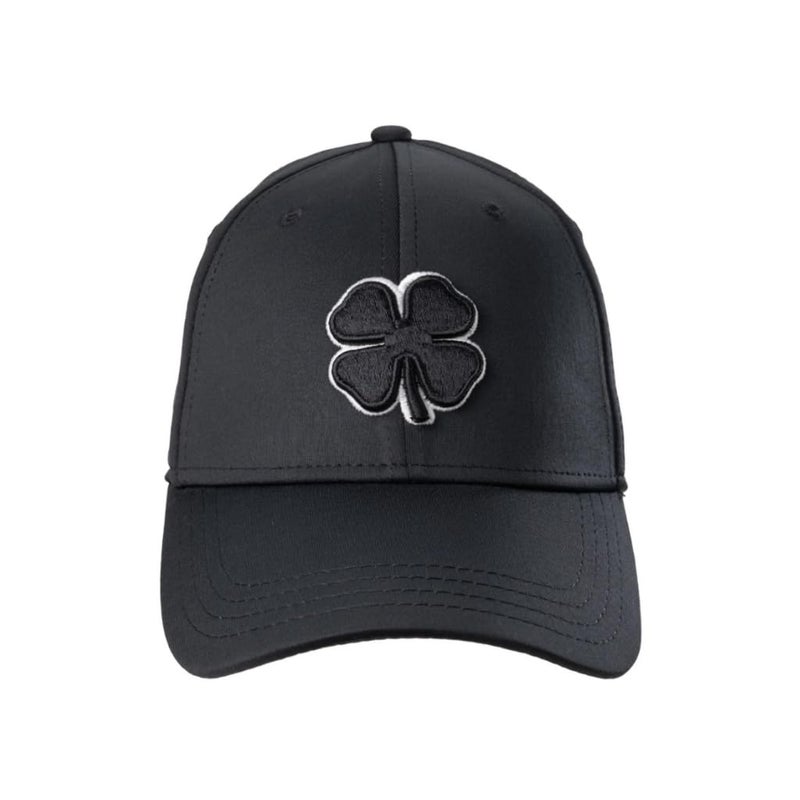 Black Clover Premium Clover 2 Flex Cap, Black/Black, S/M - Image 1