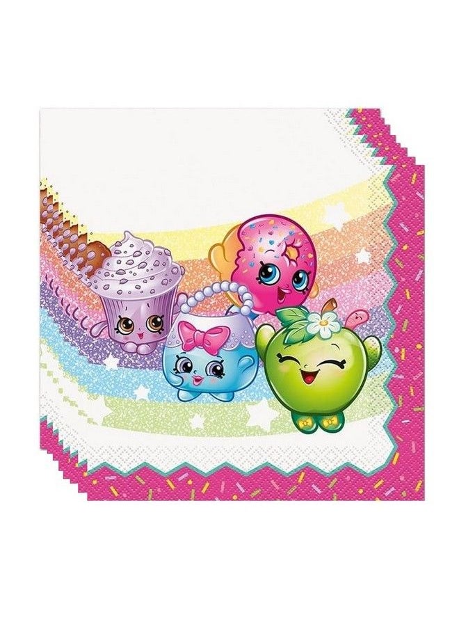 Shopkins Deluxe Girls Birthday Complete Party Pack Decoration Kit For 16  - Image 4