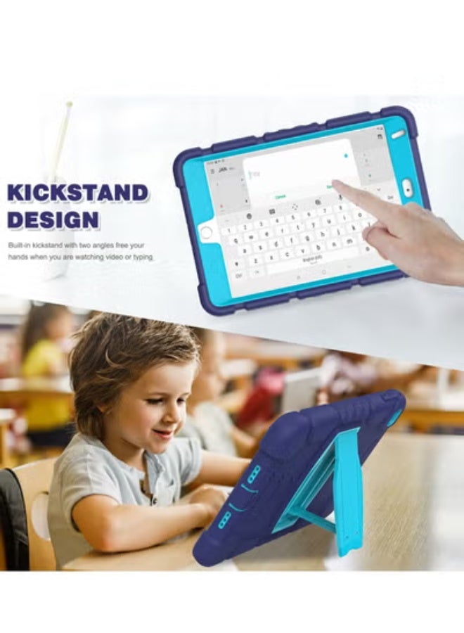 Gulflink Back Cover Protect Case  for Apple iPad mini4/5 navy-blue and blue - Image 5