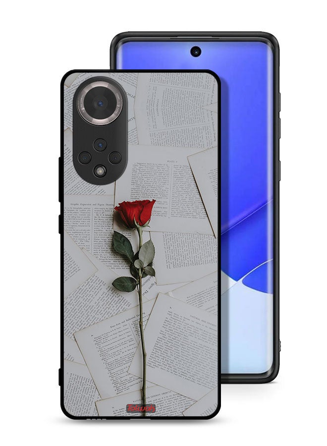 Tolwak Honor 50 Protective Case Cover Rose On Papers - Image 1
