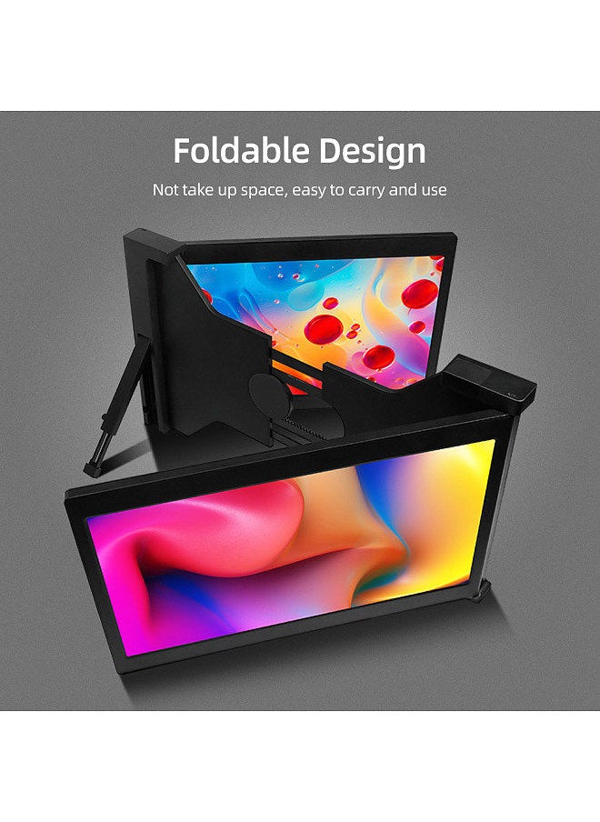 Generic - 13.3 inch Portable Dual-screen Monitor Laptop Expansion Screen 1920*1080 Resolution Easy Installation for 13.3-16.5 inch Laptop - Image 1