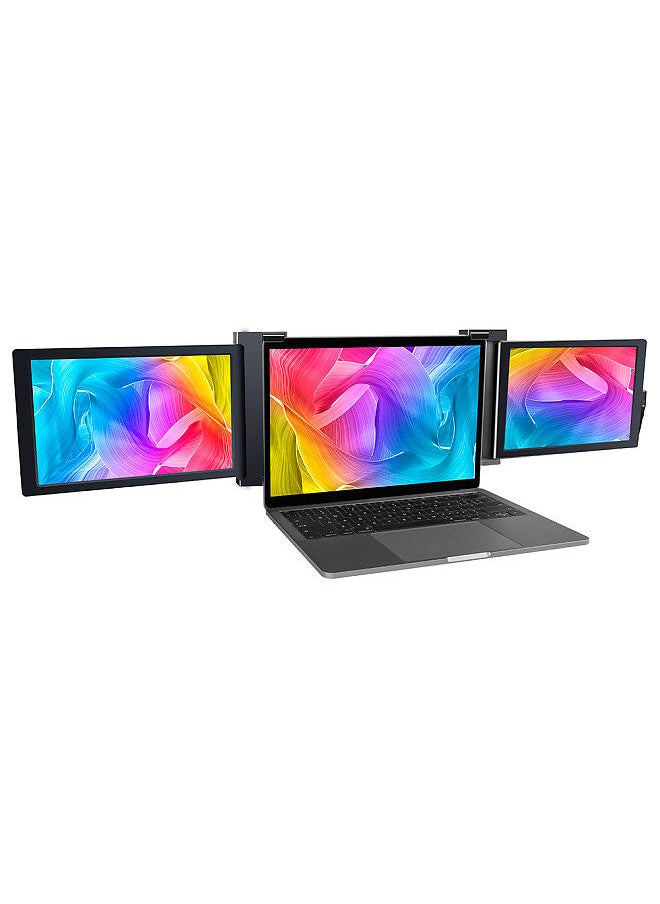 Generic - 13.3 inch Portable Dual-screen Monitor Laptop Expansion Screen 1920*1080 Resolution Easy Installation for 13.3-16.5 inch Laptop - Image 1