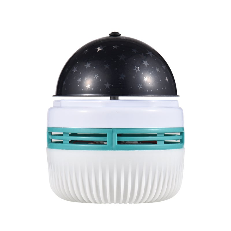 USB Starry Night Light Projector USB Star Light Mini Disco Light Colors Stage Light Stunning Starry Sky Projection and Colorful Rotating Lights Disco Ball Lamp Atmosphere Decorative Lamp for Ceiling - Image 1