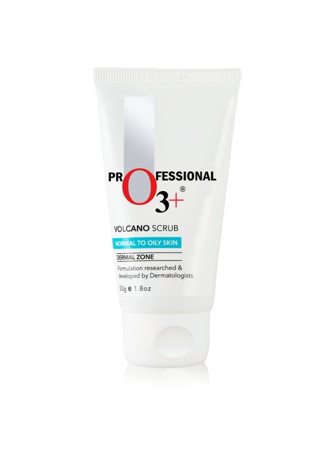 O3+ Volcano Scrub (50G) & O3+ ALPHA MEN Acno D-TAN Face Wash with Tea Tree 100g for Oily Skin Combo - Image 4
