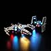 Kyglaring LED Light Kit for Lego TIE Fighter XWing Mashup 75393 Building Set Lighting Accessories for TIE Fighter XWing Mashup Display Lights Only Model Not Included Classic Version - Image 2