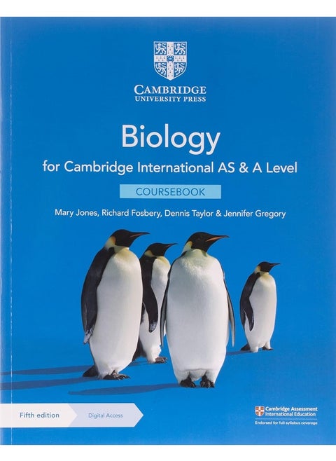 Cambridge University Press Cambridge International AS & A Level Biology Coursebook with Digital Access (2 Years)