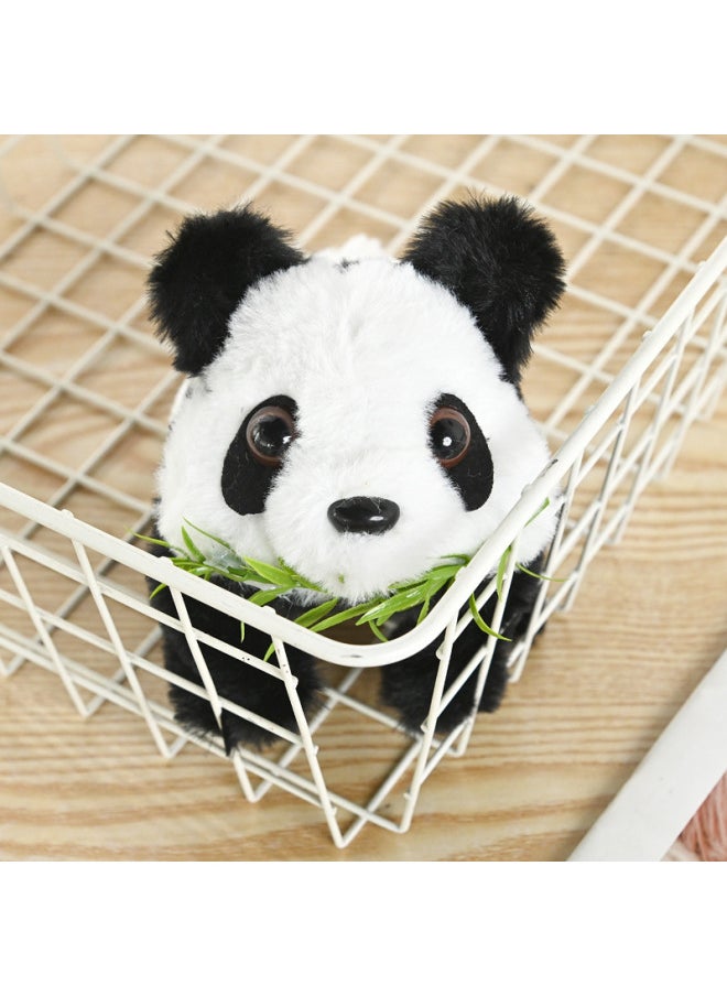 Electric Music Toy Simulation Plush National Treasure Panda Walking Tail Wiggle Electronic Pet Doll Children's Toy-Color:Bamboo Leaf Panda  - Image 5