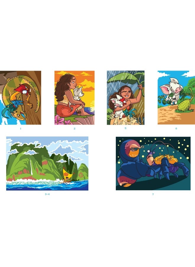 Coloriages mystères Disney - Spécial Film : Vaiana  - Image 2