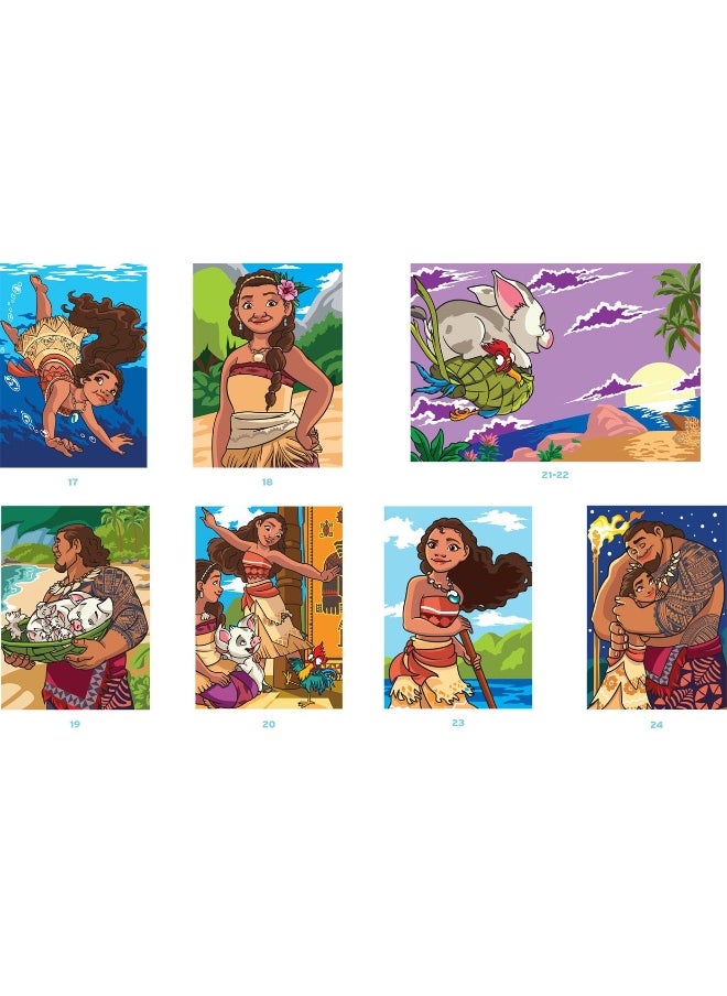 Coloriages mystères Disney - Spécial Film : Vaiana  - Image 1