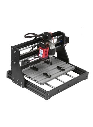 CNC 30*18 Pro Router Kit GRBL Control 3 Axis with with Offline Controller 40W Laser Module Plastic Acrylic PCB PVC Wood Carving Milling Engraving Machine Engraver XYZ Working Area 300x180x40mm - pzsku/Z8D0193A47C7FBF01ABD6Z/45/_/1675853426/863436a3-0691-4608-9d8f-e1d7f9712319