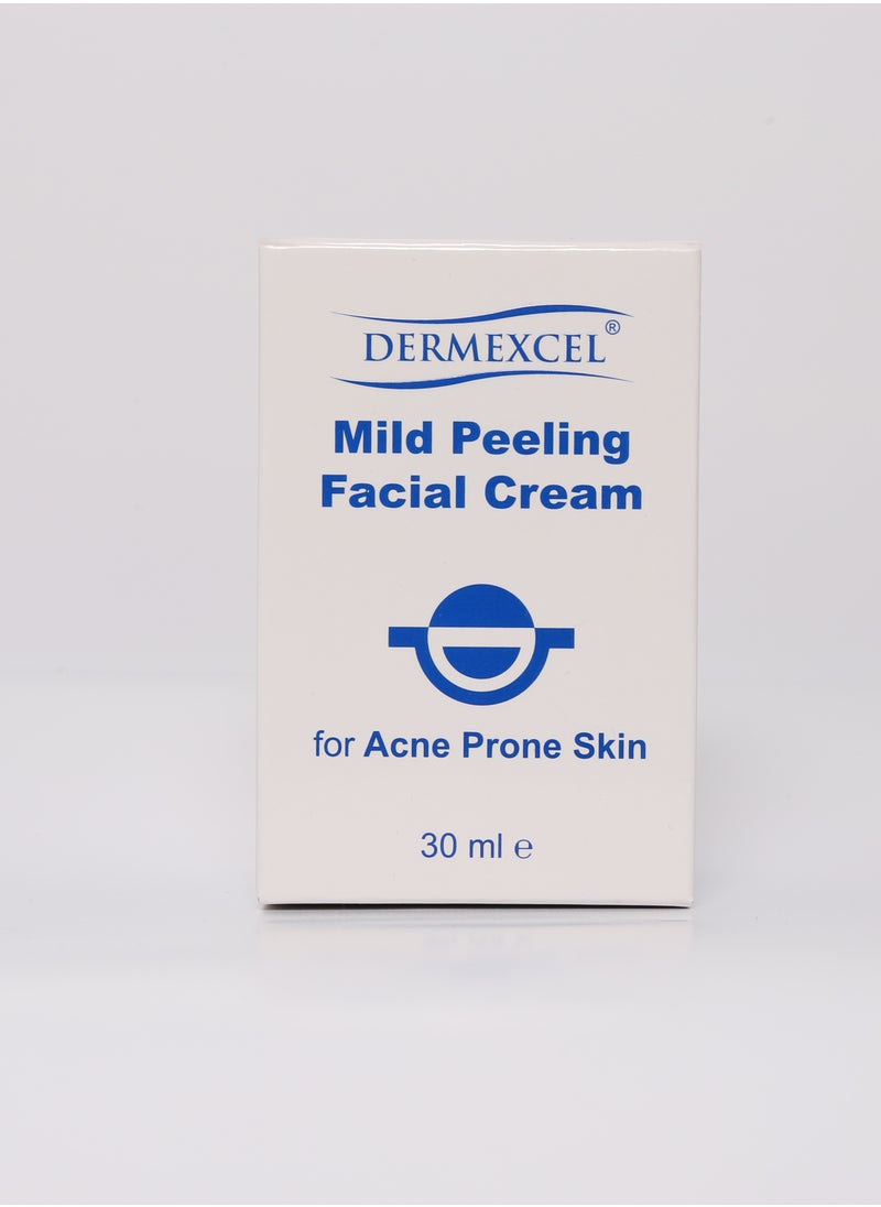 Dermexcel Dermexcel Mild Peeling Facial Cream - Dermexcel Gentle Peeling Cream - Dermexcel Mild Exfoliating Cream - Dermexcel Skin Peeling Cream - Peeling Cream for Sensitive Skin Dermexcel Mild Peeling Facial  - Image 1
