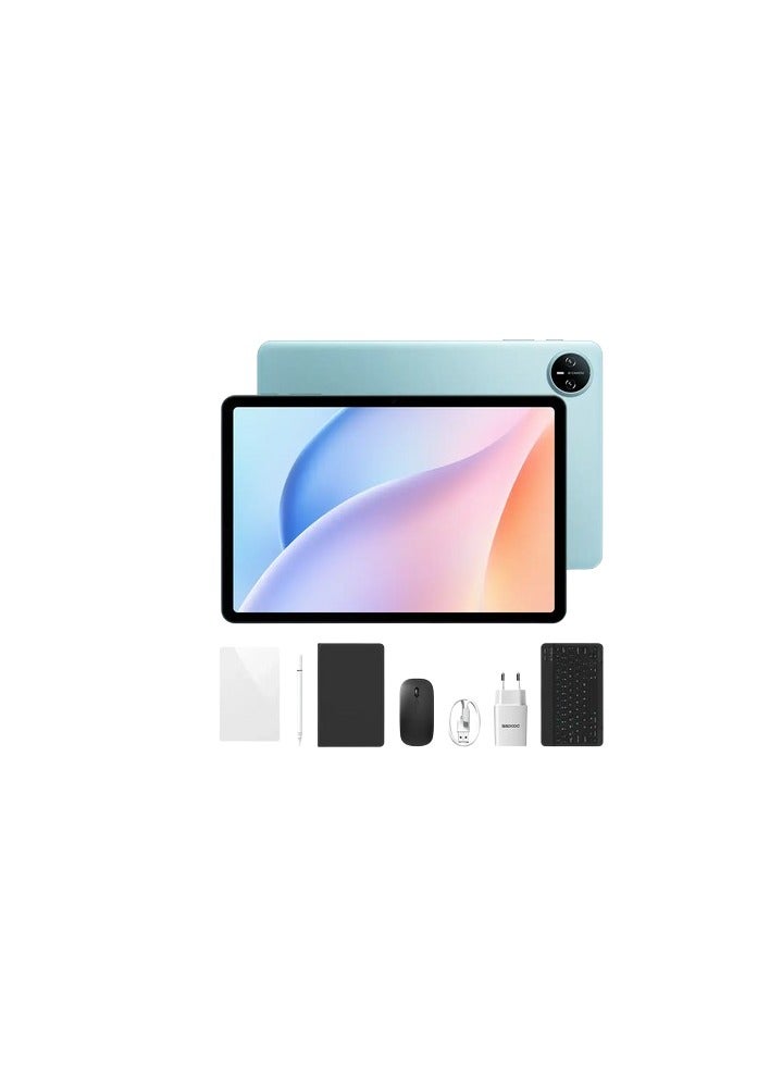 Doogee Tab A9 Pro (VIP) - WiFi, ROM:(4+16) 20GB, RAM: 128G, "10.1" Inch, HD Display, 6580mAh Battery, Android 15, Bluetooth Keyboard, Bluetooth Mouse, Stylus, Blue - Image 1