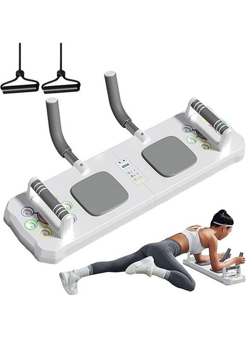 Multi-function push-up board with timer - Non-slip multi-function push-up board for home workouts, fitness, and strength training