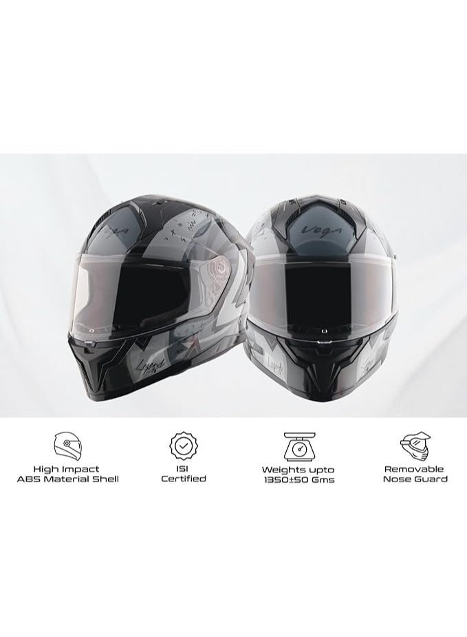 VEGA SONIC DX LEGEND GLOSSY BLACK GRAY L - Image 1