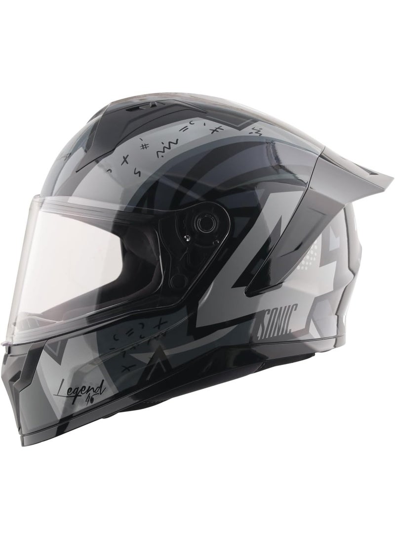VEGA SONIC DX LEGEND GLOSSY BLACK GRAY L - Image 2