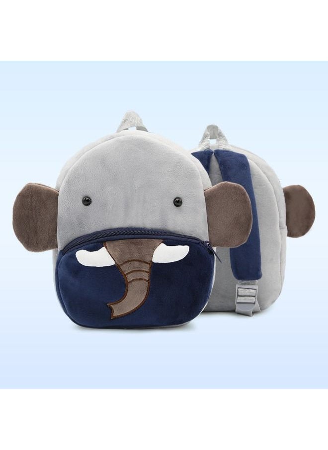 Excellence - Soft Plush Animal Toddler Backpack for Boys and Girls Mini Travel Bag for Kids Aged 1 6 Years Ideal for Preschool and Kindergarten Perfect Gift for Baby - Image 1