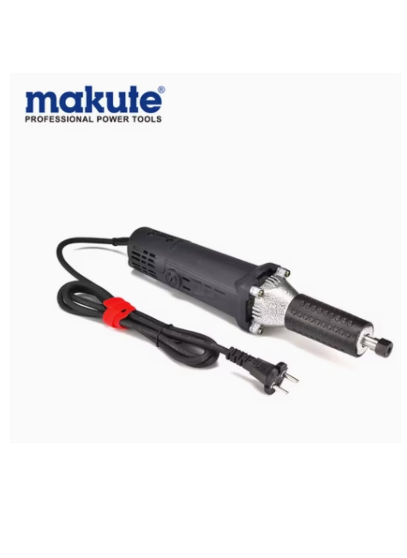 makute - 600W Die Grinder with 20000RPM 6mm disc Copper motor Variable speed Adjustable side handle for polishing  Cleaning Rust Removal smooth polished on metal wood glass & more - DG004 - Image 1