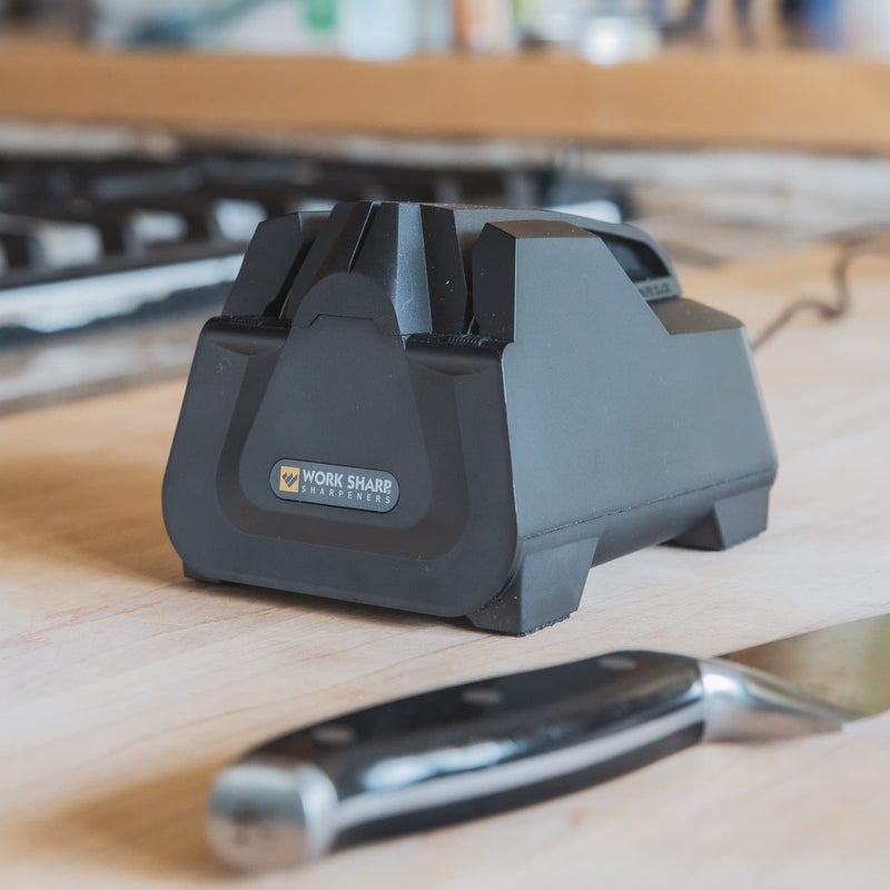 Work Sharp Work Sharp Electric Culinary E2 Kitchen Knife Sharpener - Professional Sharpening System - Serrated, Paring & Chef Knife Sharpener  - Image 2