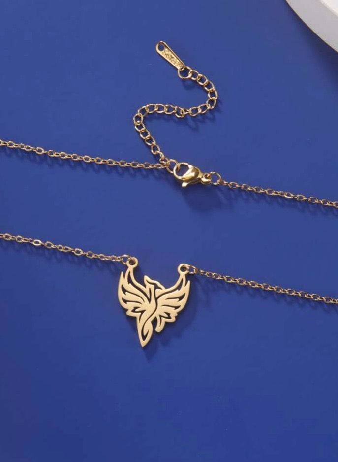 بلو لاين سلسال أنيق مطلي باللون الذهبي عيار 18 - Image 4