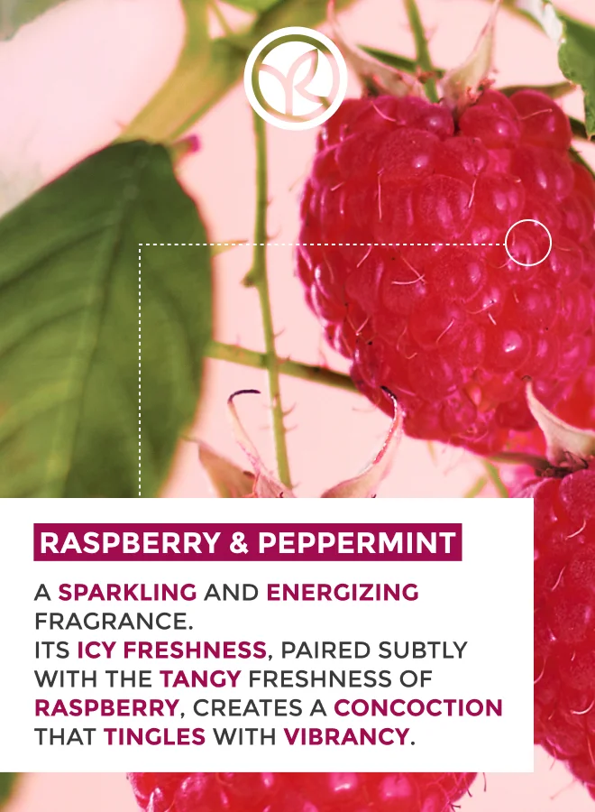 Yves Rocher Hand Cream Raspberry Peppermint Peppermint 30Ml Tu