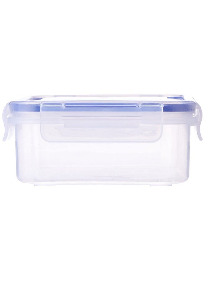 Aristo - Aristo Lock & Fresh 220 Plastic Storage Container For Storing grains, pulses, rice, wheat etc - 900 ML, Transparent Clear, medium (LOCK&FRESH220) (22.5 x 13.5 x 6.5cm) - Image 1