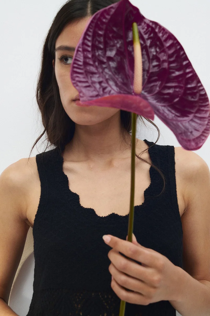 H&M Crochet-look vest top