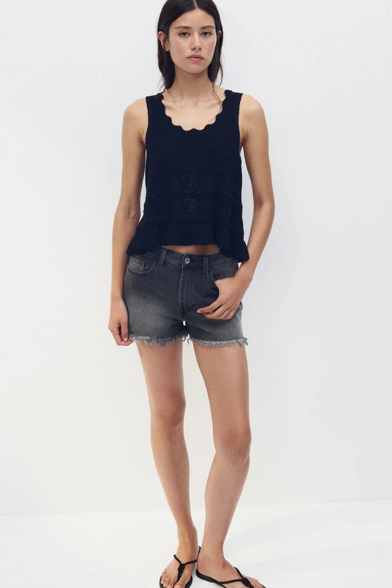 H&M Crochet-look vest top