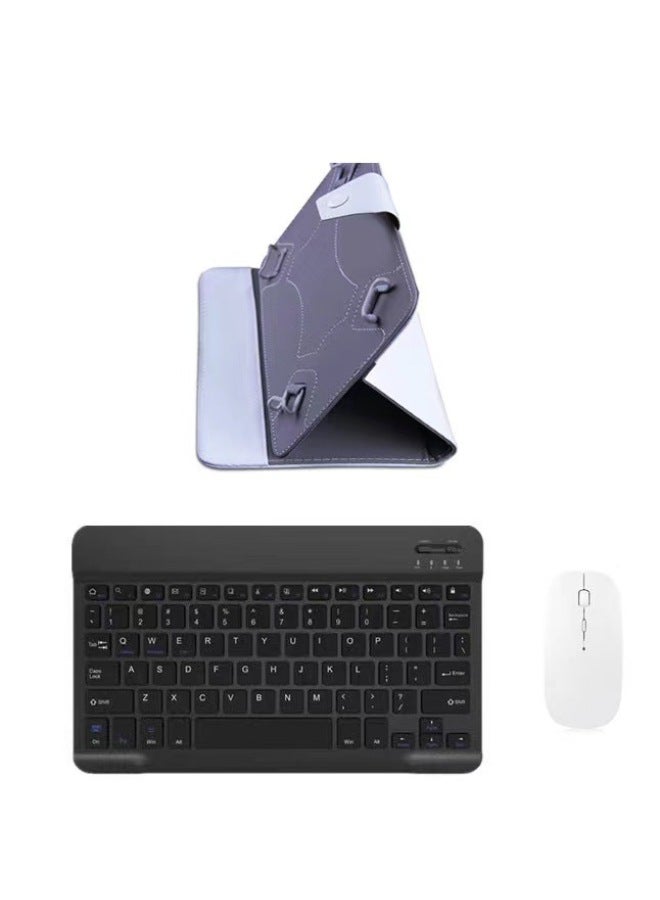 7 8 10 Inch Phablet Universal Bluetooth Keyboard Tablet For Ipad Keyboard Mini Bluetooth Wireless Keyboard-Color:9.7/10.1 Inch White - Image 5