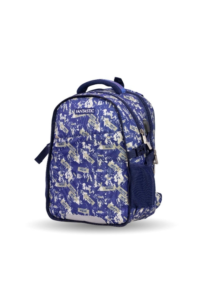 Fantastic Fantastic School Backpack, 2-Piece Set, Fashion Style, Blue, 18" ODS2 - Image 1