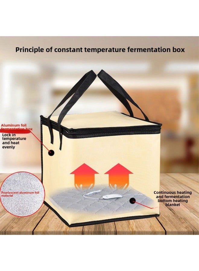 Household Dough Artifact Heating Fermentation Winter Heating Pad Fermentation Steamed Bun Dough Intelligent Control Insulation Warm Awakening Box-Specifications:Thermostatic Fermentation Box -Color:Temperature Control  Fermentation Evenly - Image 3