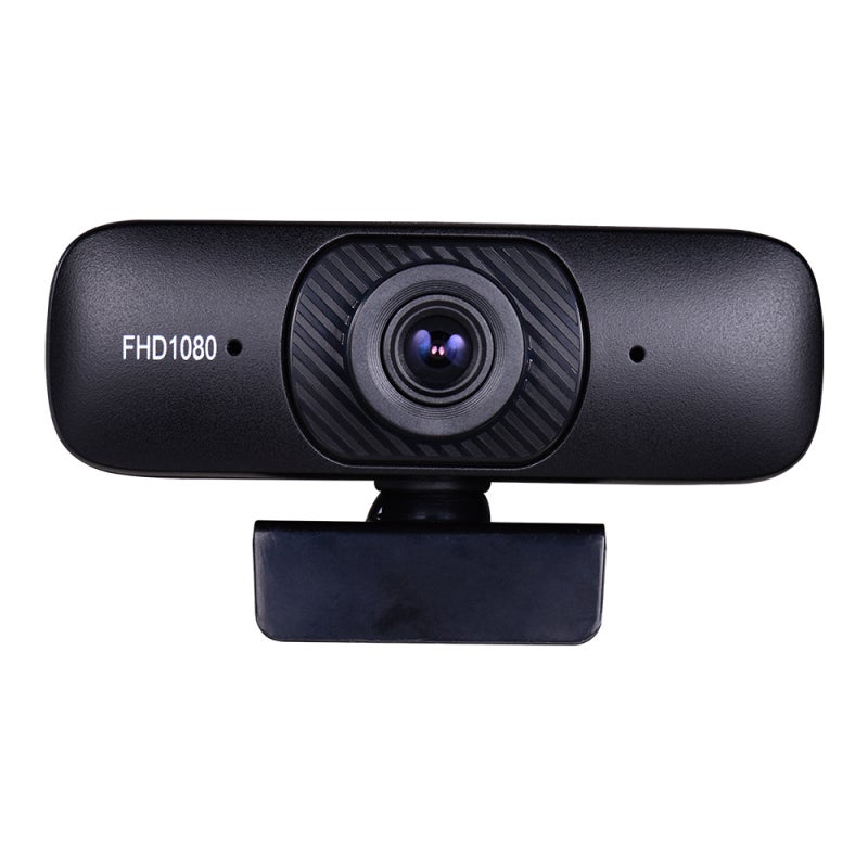 كاميرا ويب USB بدقة 1080P: ميكروفون يقلل من الضوضاء 30 إطارًا في الثانية - طبيعة رؤية واسعة 90 درجة - تصميم بدون درايفر للاجتماعات المرئية والبث المباشر واستخدام الكمبيوتر المكتبي أو المحمول - Image 2