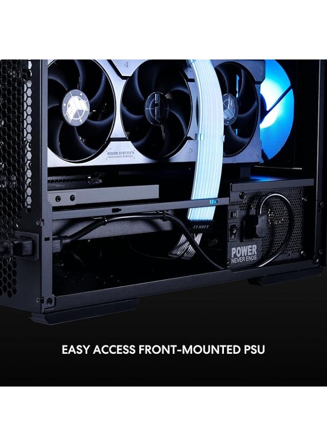 ليان لي صندوق كمبيوتر 207 ايه تي اكس من لانكول العاب RGB هيكل برجي لوحات شبكية محسنة لتدفق الهواء - مراوح ARGB PWM 2×120 ملم مثبتة مسبقا منفذ USB نوع C لوحة جانبية الزجاج المقوى - Image 2